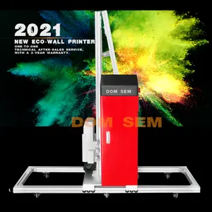 DOM SEM inkjet printer automatic vertical 3d wall printer support One-to-one technical after-sales service