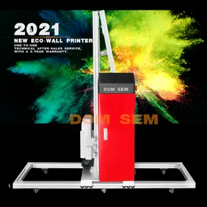 DOM SEM Inkjet Printer Automatic Vertical 3d Wall Printer Support One-to-one Technical After-sales Service