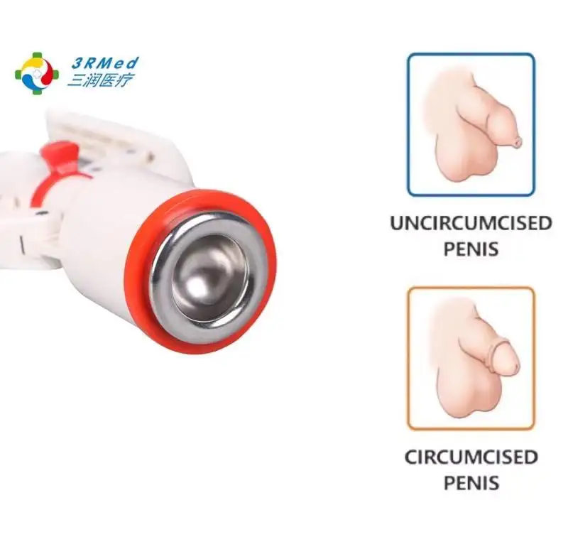3R Disposable Circumcision Instruments Kit Penis Ring 1 Piece White Awl 3 Years Manual Online Technical Support General Surgery
