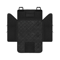 Housse de coffre pour chiens, imperméable, pour SUV, berlines et fourgonnettes, avec protection de pare-chocs