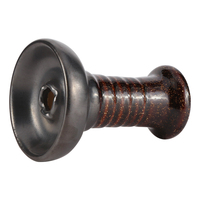 Shisha Hookah, vase à charbon en bois, forme Unique en céramique, accessoires pour Shisha Hookah, narguilé, vente en gros, usine chinoise