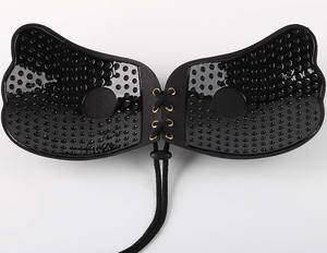 <span class=keywords><strong>Reggiseno</strong></span> Sexy senza fili senza cuciture <span class=keywords><strong>in</strong></span> <span class=keywords><strong>Silicone</strong></span> invisibile <span class=keywords><strong>con</strong></span> coulisse attaccato Push-Up traspirante senza fili senza <span class=keywords><strong>ferretto</strong></span> supporta il petto - Product Image 4