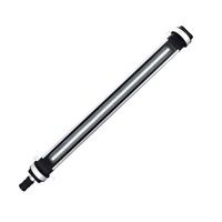 ONN M9S Lampu Kerja Mesin Braket Bentuk-O IP67 Tahan Air Panjang Opsional Paduan Aluminium + Kaca Tempered untuk Mesin CNC