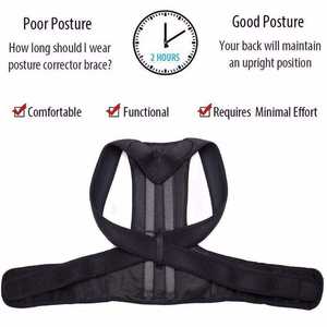 Correcteur de posture médical OEM, ceinture de soutien pour le dos et les épaules, soutien de la clavicule, redresseur de dos - Product Image 4