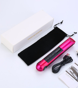 Lisseur à Vapeur Portable rose coréen, fer à lisser professionnel en titane - Product Image 5