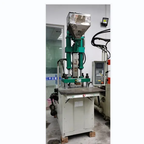 35 Ton Slipper Sandal Pen Cable Tie Toy Hair Chair Making Machinery Moulding Machines Vertical Injection Molding Plastic Machine