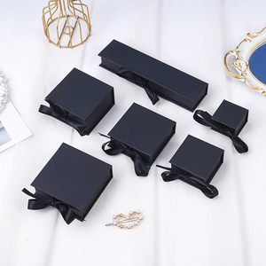 Cajas Ecológicas y Discretas para Relojes, Anillos y Collares, Cajas de Regalo Rectangulares de Cartón para Joyería, con Cierre Magnético - Product Image 2