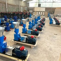 Nouvelle petite machine à granulés d'aliments électriques pour volailles, bovins, moutons - Construction en acier allié, haute capacité, utilisation agricole et domestique