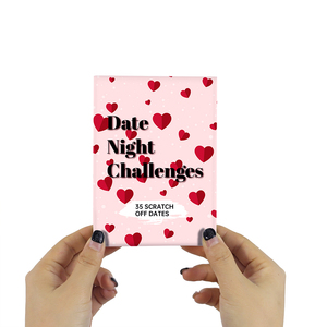 Date personnalisée populaire <span class=keywords><strong>nuit</strong></span> avec des défis cartes à gratter pour les couples datant - Product Image 2