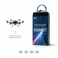 Batterie de drone à semi-conducteurs à très haute densité énergétique en promotion 16S 52000mAh 59.2V 460Wh/kg – Pack d'alimentation UAV nouvelle génération – Vente directe usine