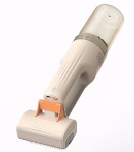 <span class=keywords><strong>Aspirateur</strong></span> portable pour animaux de compagnie de haute qualité <span class=keywords><strong>Brosse</strong></span> à cheveux facile à utiliser Alimenté par batterie Coffre-fort et fabriqué en plastique Prix d'usine - Product Image 1