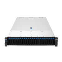Server Rak 2U AMD EPYC 9005 Dual-processor RS720A-E13-RS24U Baru dengan 8*2.5 Bay SATA/SAS/NVME dan 2*2700W PSU Tersedia
