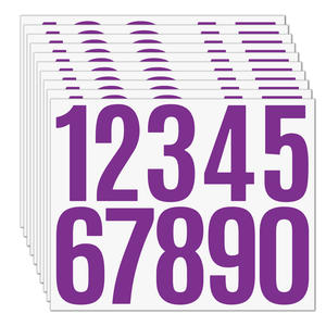 Professional Manufacturer Custom Digital Kiss Cut Adhesive <strong>Stickers</strong> <strong>Sheets</strong> Large Vinyl Waterproof Alphabet <strong>Letter</strong> Numbers - Product Image 1