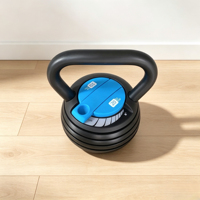 Kettlebells réglables multi-niveaux, gain de place, portables, équipement d'entraînement de force pour hommes et femmes