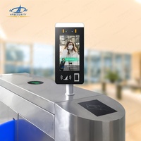 Máquina Biométrica de Reconocimiento Facial HFSecurity 2022, Software de Control de Acceso con Tarjeta de Identificación, Lector de Control de Acceso en Red
