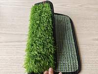 Tapis en gazon artificiel pour animaux de compagnie, bonne perméabilité à l'eau, gazon synthétique non toxique pour jardin d'animaux