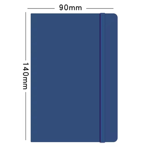 Cuaderno pequeño de tapa dura A5, diario de mano de cuero PU barato, diario de negocios, cuaderno de promoción, material escolar estacionario - Product Image 4