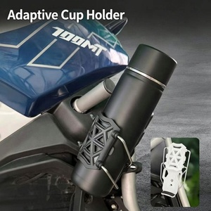 Soporte universal de metal expandible a prueba de golpes para tazas de motocicleta, para manillar, para uso en carretera, embarcaciones y vehículos. - Product Image 5
