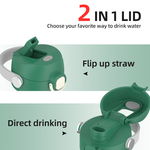 450ml Custom Powder Coated Eco-friendly Vacuum <b>Thermo</b> Solid Color Double Wall Portable Hoop Ready Stock Stainless Steel Tumbler - Product Image 4