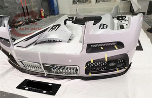 Pare-chocs avant en fibre de carbone sèche de style M pare-chocs arrière garde-boue jupe latérale spoiler arrière kit de carrosserie pour Rolls-Royce <span class=keywords><strong>Wraith</strong></span> - Product Image 3