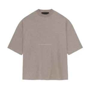 Nuovi Arrivi: T-shirt da Uomo Ess Fear Heavyweight Ential, T-shirt di Lusso con Grafica '<span class=keywords><strong>Of</strong></span> <span class=keywords><strong>God</strong></span>' Stampata in Floccato, Maniche Corte - Product Image 3