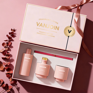 Bầu không khí nhà mới nến Jar tinh dầu chai nước hoa làm mát không khí hương liệu sậy khuếch tán chai thủy tinh với Hộp quà tặng - Product Image 2