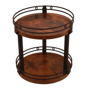 Vente en gros présentoir à pain de cuisine rotatif solution de rangement d'angle de comptoir pour les étagères à snacks et desserts à plusieurs niveaux - Product Image 5