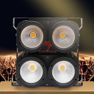 Luz LED de Superficie COB de 450W, 4 Ojos, IP65, DMX512, Blanco Cálido, para Iluminación de Escenarios y Salas de Conferencias - Product Image 5