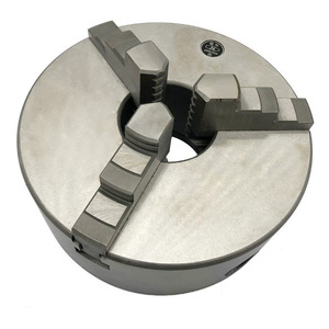 Three Jaw Pneumatic Chuck 5 6 8 10 Inch Steel Lathe <b>Machining</b> - Product Image 1