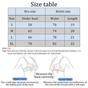 Crisscross Back Straps Lingerie Set Sheer See-Through Wireless Bra &amp; Brief Sets Sexy Lace Trimmed Bralette For <strong>Women</strong> - Product Image 6
