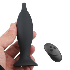 Wireless <b>Remote</b> <b>Controlled</b> Prostate Massager Vibrating Anal <b>Plug</b> Male Anal Dilator Adult Stimulation Sex Toy - Product Image 1