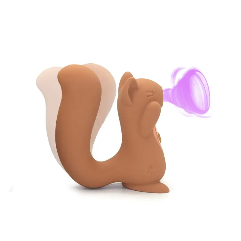 ポータブルミニ吸う動物リススカルプト吸う舌ディルドバイブレーター女性用クリトリス刺激玩具