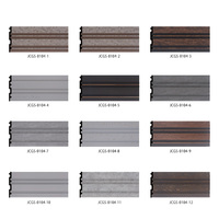 Materiales PS modernos personalizados decoración de interiores varios tamaños colores Los paneles de pared son fáciles de instalar y tienen función impermeable