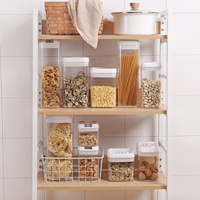 Mini boîte de cuisine en plastique, pour conserver des aliments secs, pour Spaghetti noix, rangement de cuisine