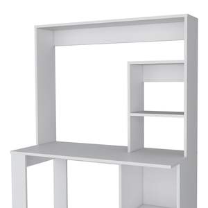 DB Modern Style Ryndon Hutch Escritorio de madera con acabado blanco - Product Image 2