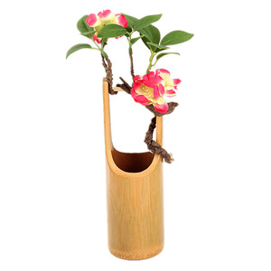 Tube <span class=keywords><strong>de</strong></span> décoration pour sashimi en bambou premium avec effet <span class=keywords><strong>de</strong></span> glace sèche, support floral style zen pour restaurant <span class=keywords><strong>de</strong></span> sushi et <span class=keywords><strong>plateau</strong></span> d'hôtel - Product Image 5