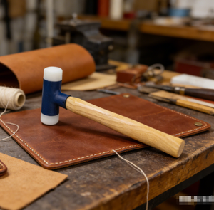 Martello per installazione con testa in nylon, manico in legno <span class=keywords><strong>di</strong></span> <span class=keywords><strong>noce</strong></span> e impugnatura testurizzata, utensile manuale per fai da te - Product Image 5