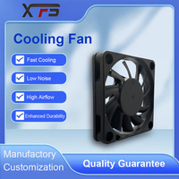 VENTE DIRECTE D'USINE - Ventilateur de refroidissement DC XFSFAN XFS6010S12-4 60x60x10mm 12V avec roulement à billes, ventilateur axial d'échappement en plastique OEM