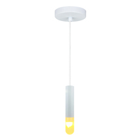 Luminaire suspendu moderne pour cuisine et chambre, mini plafonnier blanc personnalisable pour îlot de cuisine, salles à manger, bars, et espaces de vie