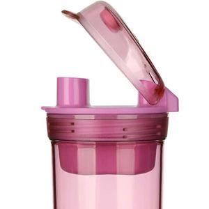 Large-Capacity Transparent Plastic Water <b>Bottle</b> BPA-Free Flip-Top Water <b>Bottle</b> - Product Image 3
