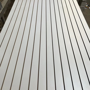 Panel Ranurado de MDF para Exhibición en <span class=keywords><strong>Supermercados</strong></span>, Diseño Moderno, Cumple con las Normas de Emisión de Formaldehído E2, 18 mm de Grosor, Resistente a la Humedad - Product Image 2