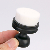 Pinceau de maquillage rond et plat pour poudre de fond de teint, pinceau de mélange d'encre, pinceau de fond de teint coloré, pinceau de maquillage crème