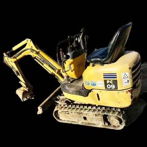 Casi Nueva, 90% Usada, Miniexcavadora PC09 de 1 Tonelada, Origen Japón, con Motor y Bomba, 2 Años de Garantía - Product Image 1
