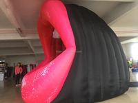 Modèle de bouche gonflable géante, lèvres gonflables pour la publicité