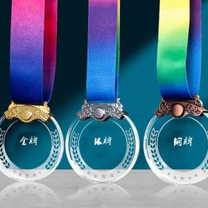 Oem / Odm Vente en gros Le plus récent trophée de récompense en verre de cristal personnalisé exalté pour les événements sportifs - Product Image 3