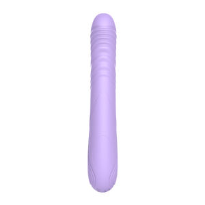 Jouets sexuels pour adultes en gros, masseur corporel en forme d'éléphant violet, gode G-spot, vibrateur à insérer avec 10 modes de vibration, étirement et chauffage - Product Image 3