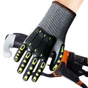 Guantes de Seguridad Resistentes a Impactos con Recubrimiento de Nitrilo HPPE, Venta al Por Mayor Directa de Fábrica, Personalizables, Aprobados por ANSI para Escalada en Roca - Product Image 6