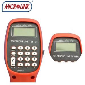 Comprobador de Fallas de Telecomunicaciones, Probador de Líneas Telefónicas <span class=keywords><strong>ADSL</strong></span> Cat3 con Pinza de Cocodrilo, Pruebas de Rotura de Línea y Puesta a Tierra, Alimentado por Batería de 9V - Product Image 2