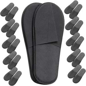 Pantuflas de Spa para Interiores, Pantuflas Desechables para Huéspedes, Pantuflas Lavables y Antideslizantes para Dormitorio, Hotel, Viajes, Bodas - Product Image 3