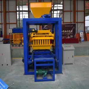 QT4-24 cement block making machine solid hollow paver blocks